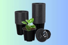 How To Disguise Black Plastic Pots
