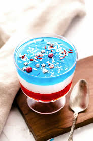 Red White And Blue Layered Jello