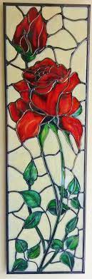 Red Rose An Art Nouveau Style