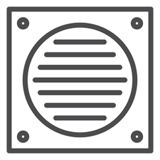 Bathroom Fan Stroke Icon Png Svg