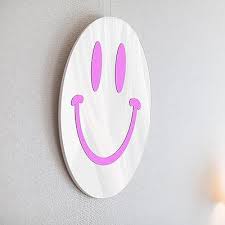 Visgo Preppy Room Decor Smiley Face