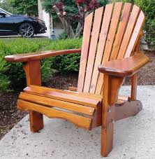Western Red Cedar Adirondack Hot Chairs