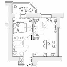 Floor Plan From Above Planning Of The
