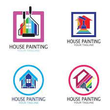 Logo Icon Ilration House Paint With