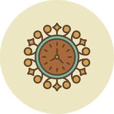 Wall Clock Creative Icon Design