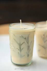Evergreen Pressed Rosemary Candles How