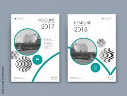 Business Card Style A4 Brochure Cover