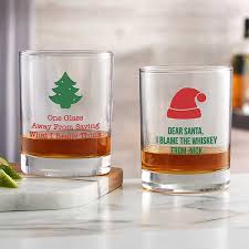 Personalized Icon Whiskey Glasses