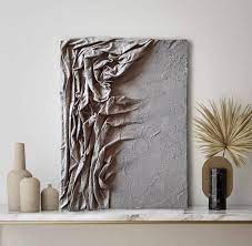 Textured Wall Art Plaster Art Decor