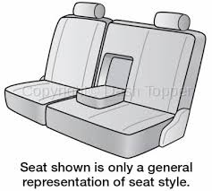 2017 Gmc Sierra 1500 Seat Cover Rear Middle