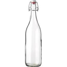 Glass Water Bottle Limonade 100cl