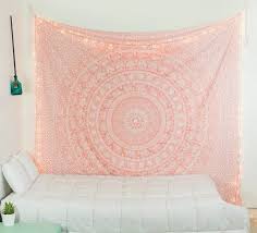 Hippie Mandala Tapestry Wall Hanging