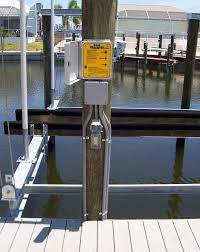 boat dock electrical wiring power