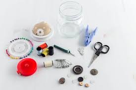 Diy Sewing Kit Gift In A Jar Easy