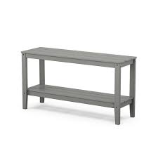 Polywood Newport 55 Console Table Slate Grey