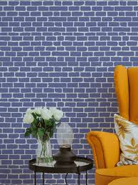 Brick Pattern Stencil Art And Wall