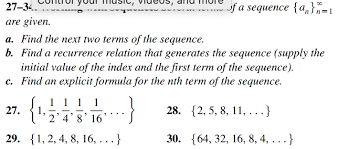 Answered 27 34 F A Sequence A 1