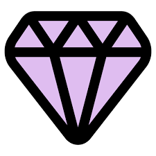 Diamond Generic Color Lineal Color Icon