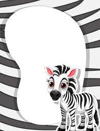 Free Vector Cartoon Zebra Character