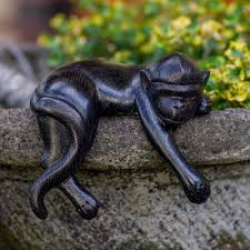 Suar Wood Black Monkey Statuette
