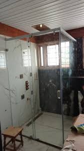 Tempered Glass Shower Partition For