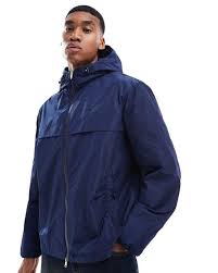 Lined Hooded Windbreaker Jacket