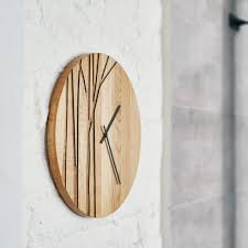 Buy Wall Clock Paulis Large Wooden