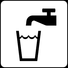 Drinking Water Icon For