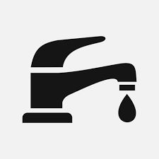 Faucet Icon In Flat Water Tap Vector