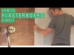 How To Plasterboard A Wall Diy Step