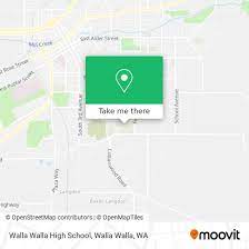 How To Get To Walla Walla High School