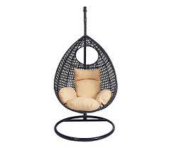 Buy Brown Patio Wicker Swing Chair