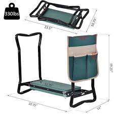 Outsunny 22 75 In Garden Kneeler And