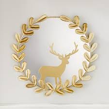 Reindeer Wall Mirror The Lakeside