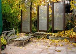 Secure With An Outdoor Privacy Screen