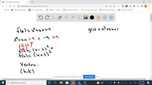 Square To Rewrite Quadratic Equations