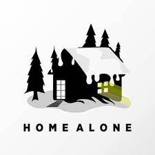 House In Winter Image Graphic Icon Logo