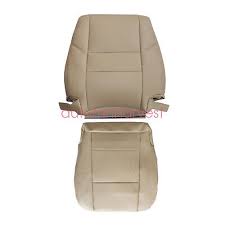 Top Leather Seat Cover Tan