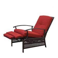 Domi Outdoor Living Recliner Chair Dark