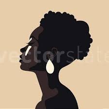 Black Woman Modern Icon Avatar African