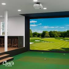 Custom Golf Simulator Design Carl S Place