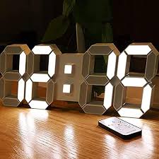 Msaff 15 3d Led Digital Wall Clock