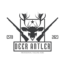 Deer Hunter Icon Vector Ilration