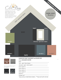 Home Exterior Paint Color Palette