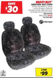 Sheepskin Seat Cover Offer At Autobarn