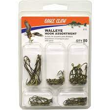 Eagle Claw 80pc Walleye Hook Tooltown