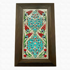 Turkish Tile Frame Wall Art Medium