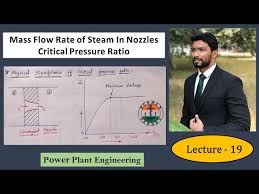 Mass Flow Rate Of Steam In Nozzles