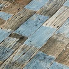 Sheet Vinyl Flooring In Blue