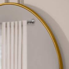Large Arched Gold Classic Accent Mirror